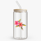 Банка с бамбуковой крышкой