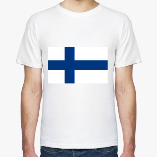 Футболка с принтом Финляндия