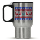 Кружка-термос металлик С новым годом!