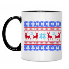 Кружка двухцветная