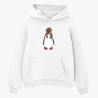 Толстовка худи оверсайз