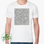 Мужская футболка органик