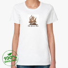 Женская футболка органик