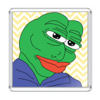 Магнит 6.5 x 6.5 см Красавчик Пепе