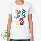 Женская футболка органик