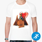 Мужская спортивная футболка