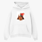 Толстовка худи оверсайз