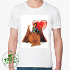 Мужская футболка органик