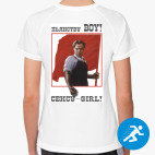 Женская спортивная футболка