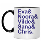 Кружка двухцветная