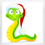 Новогодний змей