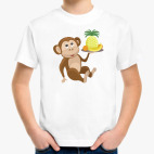 Обезьянка с фруктами