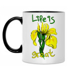 Кружка двухцветная