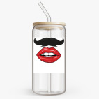 Банка с бамбуковой крышкой