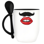 Кружка с ложкой