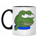 Кружка двухцветная