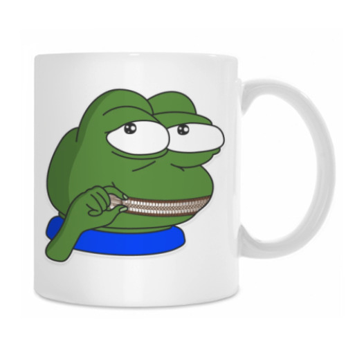 Кружка с принтом Лягушонок Пепе