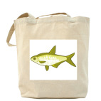 Холщовая сумка шоппер Рыба