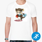 Мужская спортивная футболка