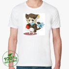 Мужская футболка органик