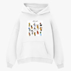 Толстовка худи оверсайз