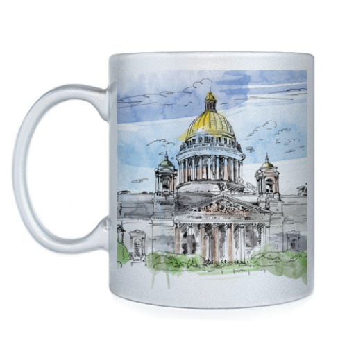 Кружка с принтом Исаакиевский собор