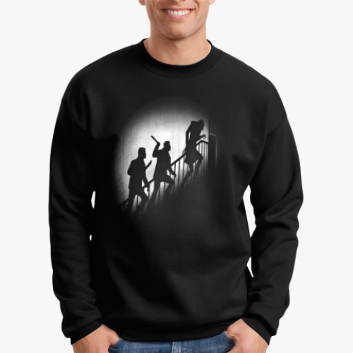 Свитшот с принтом Supernatural vs Nosferatu