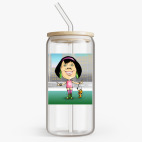 Банка с бамбуковой крышкой