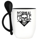 Кружка с ложкой