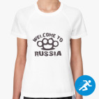 Женская спортивная футболка