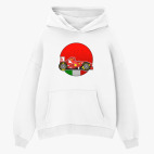 Толстовка худи оверсайз