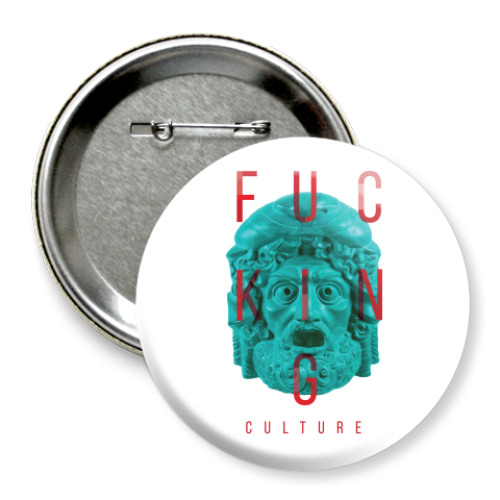 Значок 75мм с принтом Герой легенд (hero of legends)