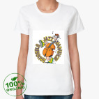 Женская футболка органик