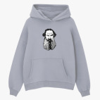 Толстовка худи оверсайз