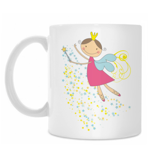Кружка с принтом Феечка