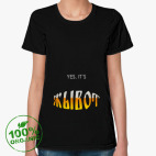 Женская футболка органик