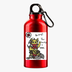 Металлическая бутылка 400 мл UV-DTF