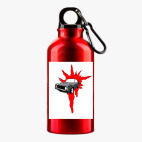 Металлическая бутылка 400 мл UV-DTF