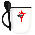 Кружка с ложкой