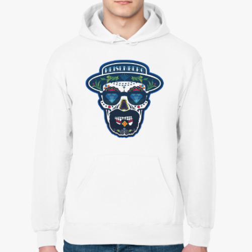 Толстовка худи с принтом Color Heisenberg