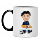 Кружка двухцветная