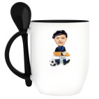 Кружка с ложкой