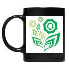 Кружка цветная UV-DTF