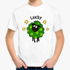 Детская классическая футболка Овечка Lucky