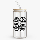 Банка с бамбуковой крышкой