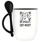 Кружка с ложкой