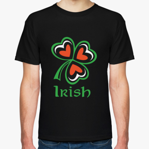 Футболка с принтом Irish