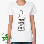 Женская футболка органик