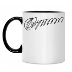 Кружка двухцветная