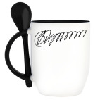 Кружка с ложкой